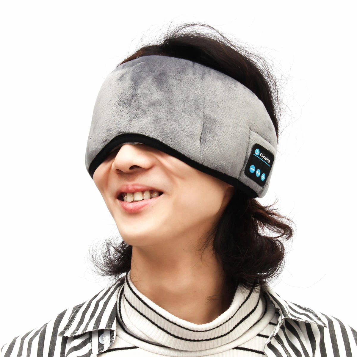 (image for) Wireless Bluetooth 5.0 Stereo Eye Mask Headphones Earphone Music Sleep Headset
